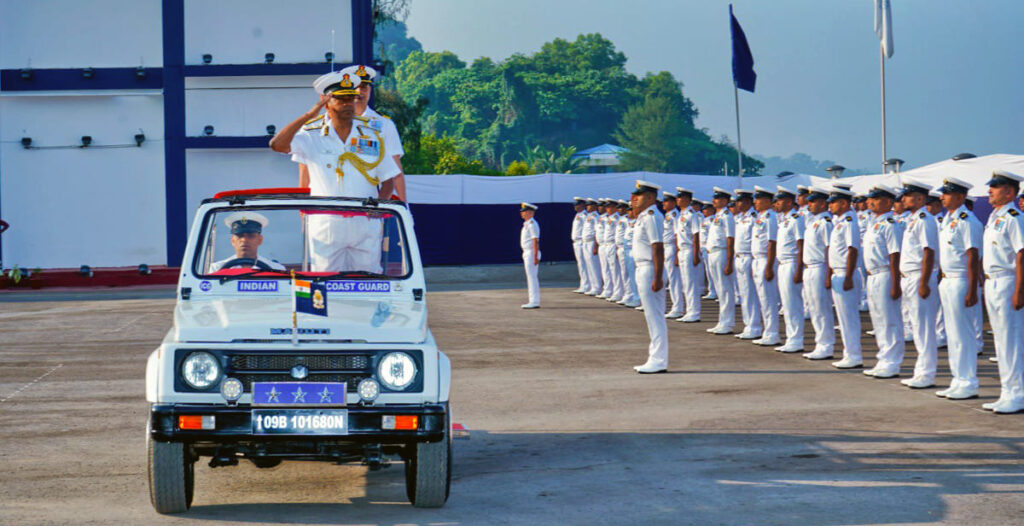 Indian Coast Guard Visit to Port Blair A Moment of Pride with DG Rakesh Pal