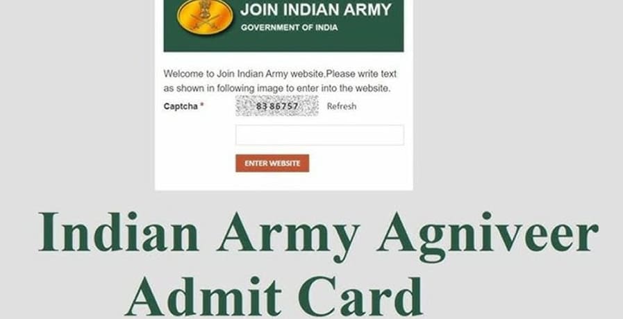 Indian Army Agniveer Admit Card 2024 Released